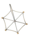 Decorative Metal Umbrella Stand with Scroll Handle