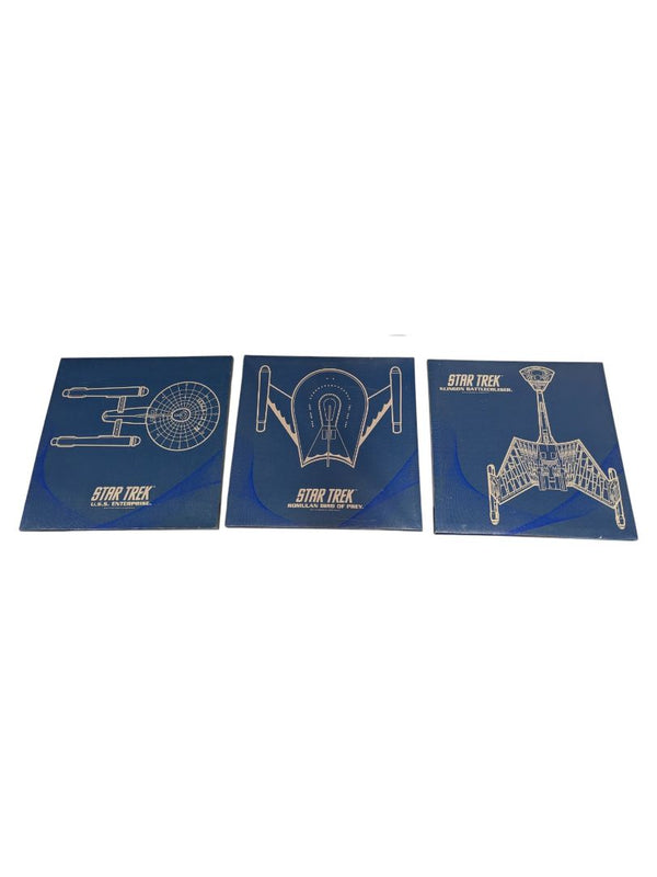 Star Trek 3-Piece Canvas Wall Art Set