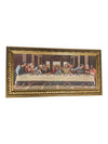 Framed “The Last Supper” Print Ornate Gold Frame