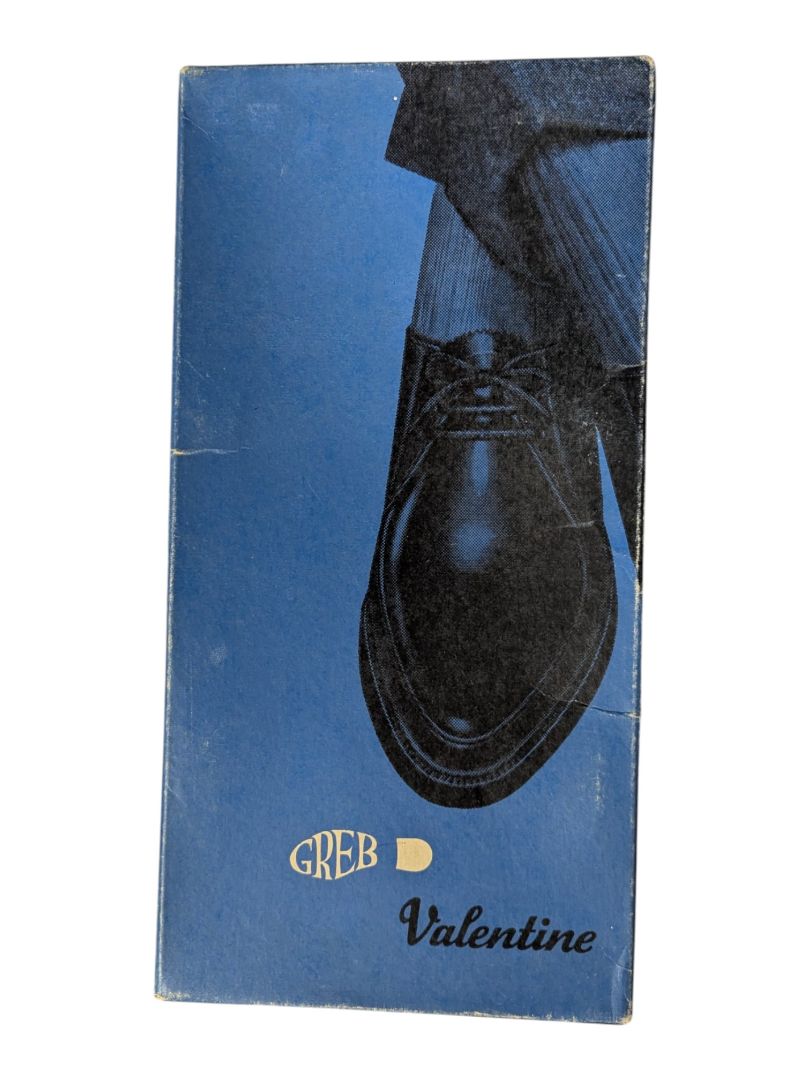 GREB “Valentine” Black Cap-Toe Oxford Shoes