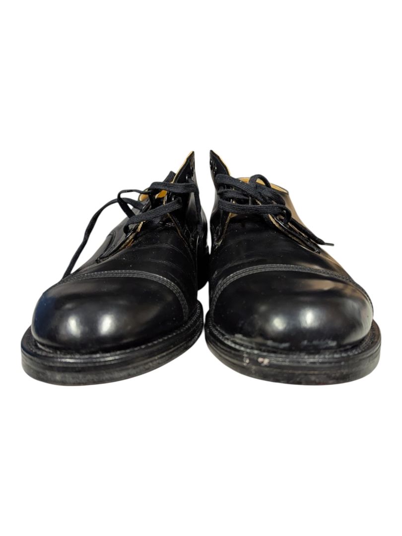GREB “Valentine” Black Cap-Toe Oxford Shoes