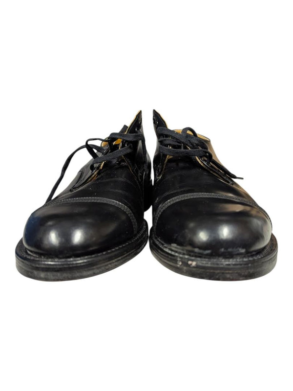 GREB “Valentine” Black Cap-Toe Oxford Shoes