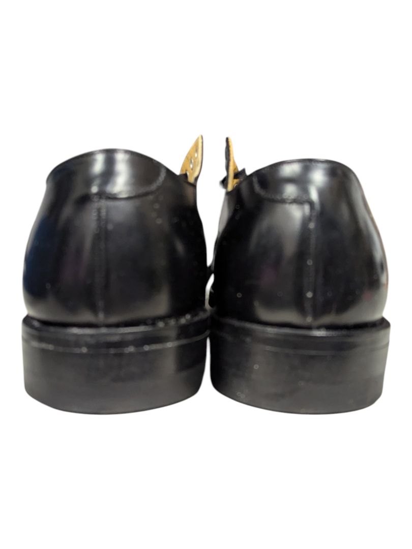 GREB “Valentine” Black Cap-Toe Oxford Shoes