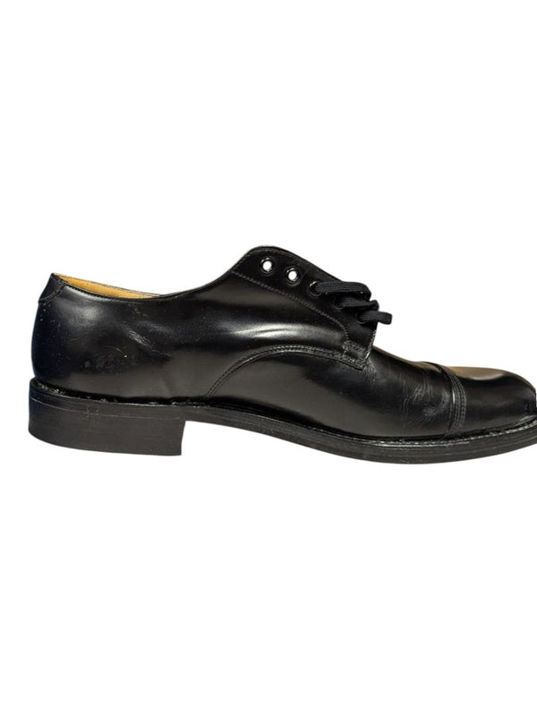 GREB “Valentine” Black Cap-Toe Oxford Shoes