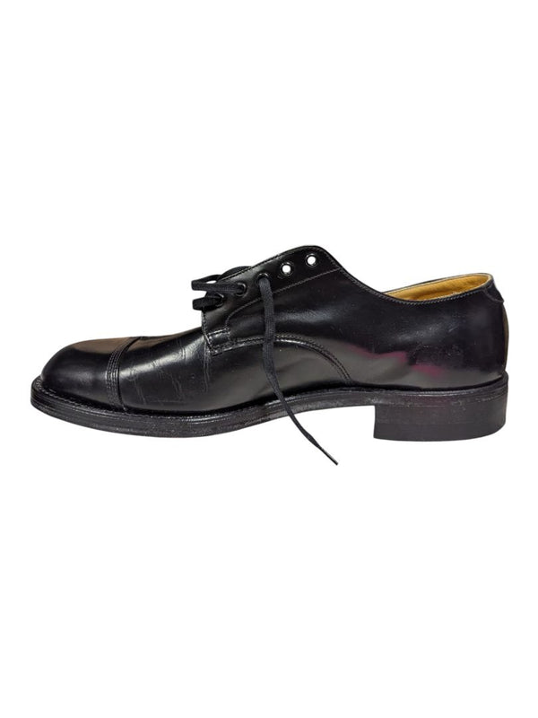 GREB “Valentine” Black Cap-Toe Oxford Shoes