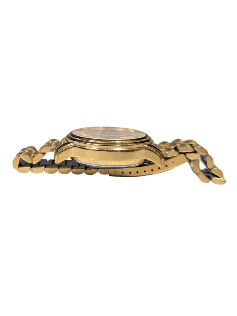 Rotary Automatic Open-Heart Gold-Tone Stainless Steel Watch