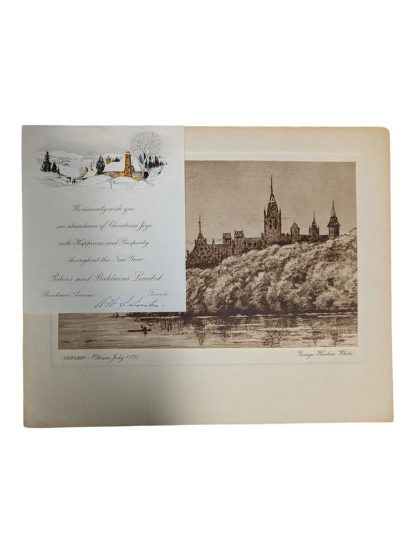 Vintage Canadian Historical Prints Collection w/ Patons & Baldwins Card