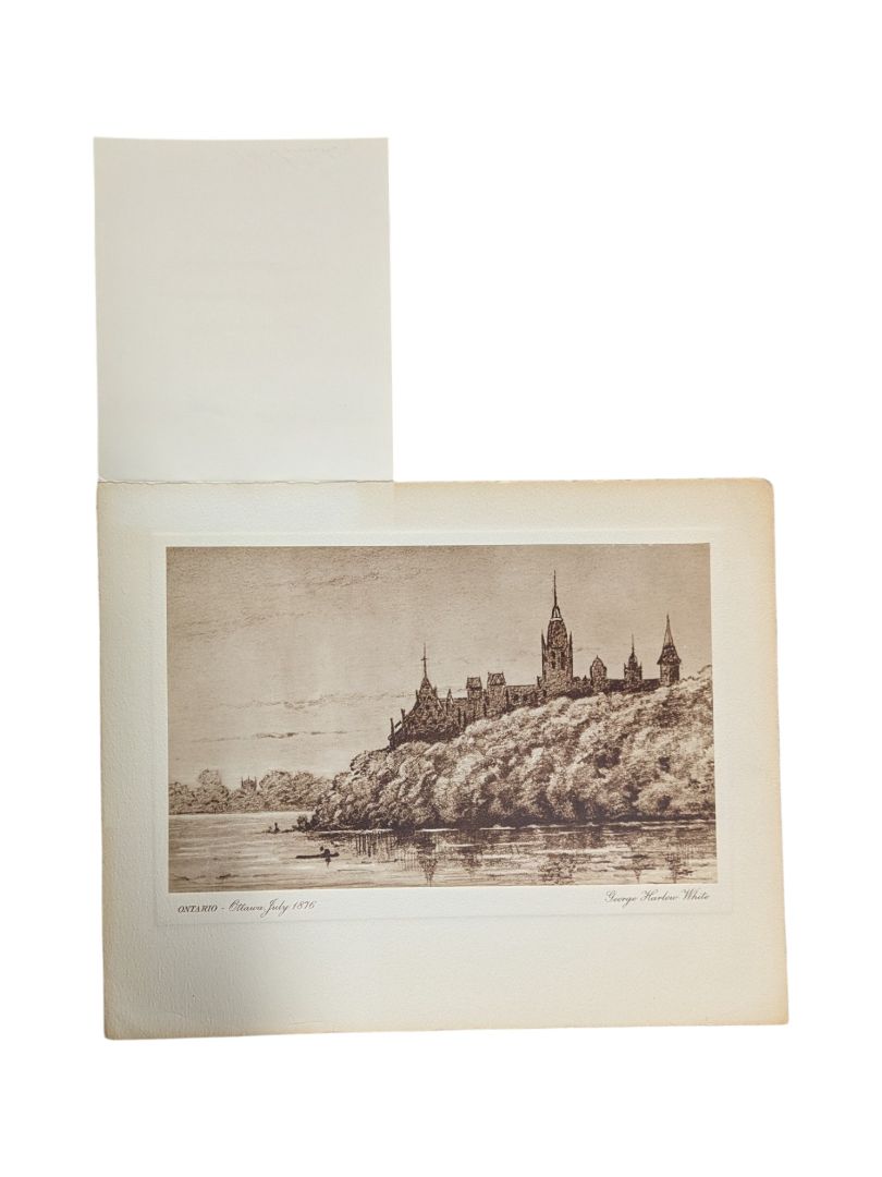 Vintage Canadian Historical Prints Collection w/ Patons & Baldwins Card