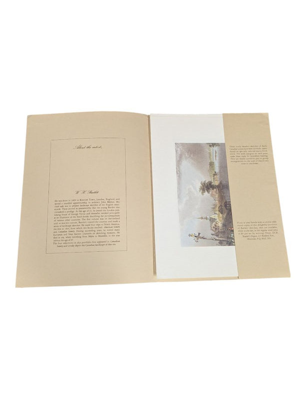 W.H. Bartlett Early Canadian Scenes - Reader's Digest Art Print Set