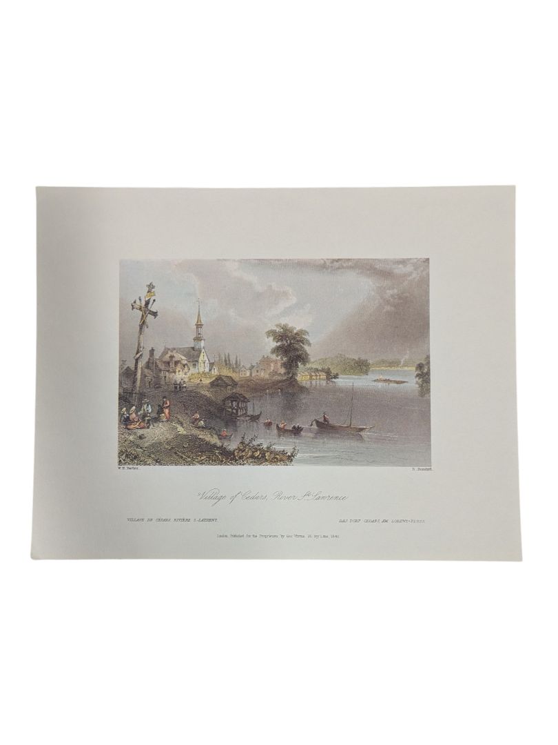 W.H. Bartlett Early Canadian Scenes - Reader's Digest Art Print Set