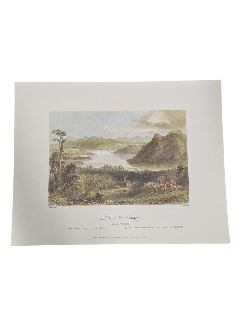 W.H. Bartlett Early Canadian Scenes - Reader's Digest Art Print Set
