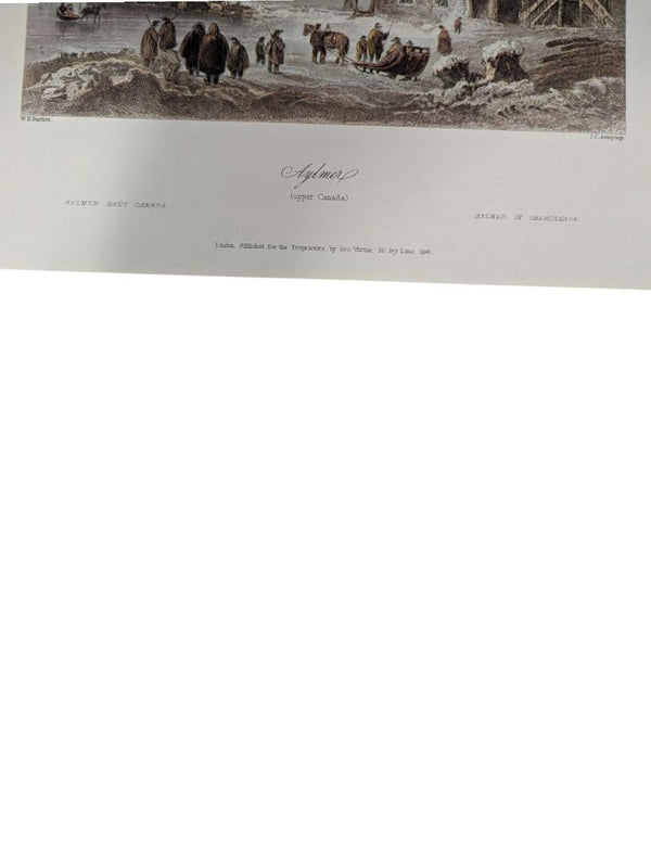 W.H. Bartlett Early Canadian Scenes - Reader's Digest Art Print Set