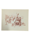 Cliff Kearns “Schneider’s Maple Sugaring Collection” – Set of 4