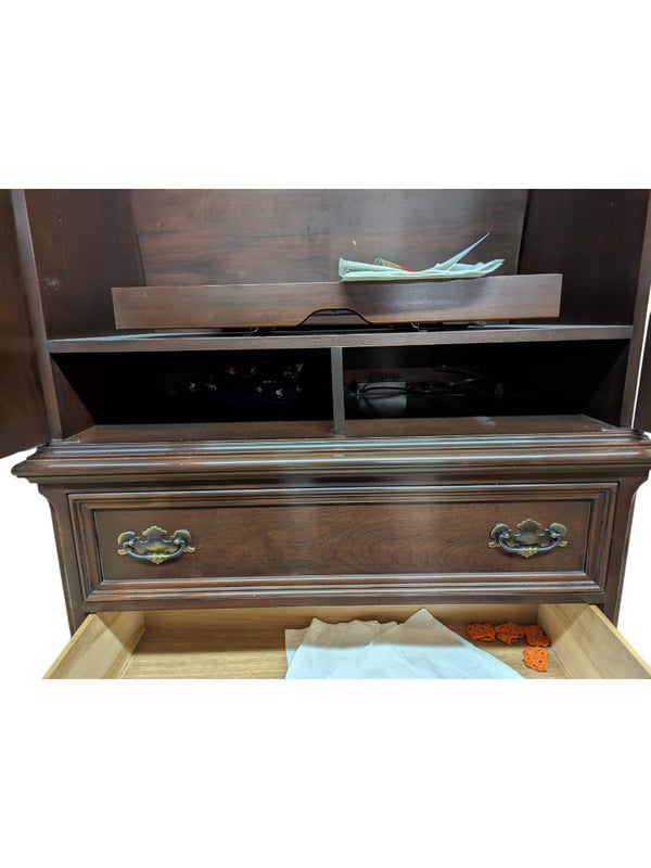 Gibbard Solid Honduras Mahogany Cabinet / TV Armoire