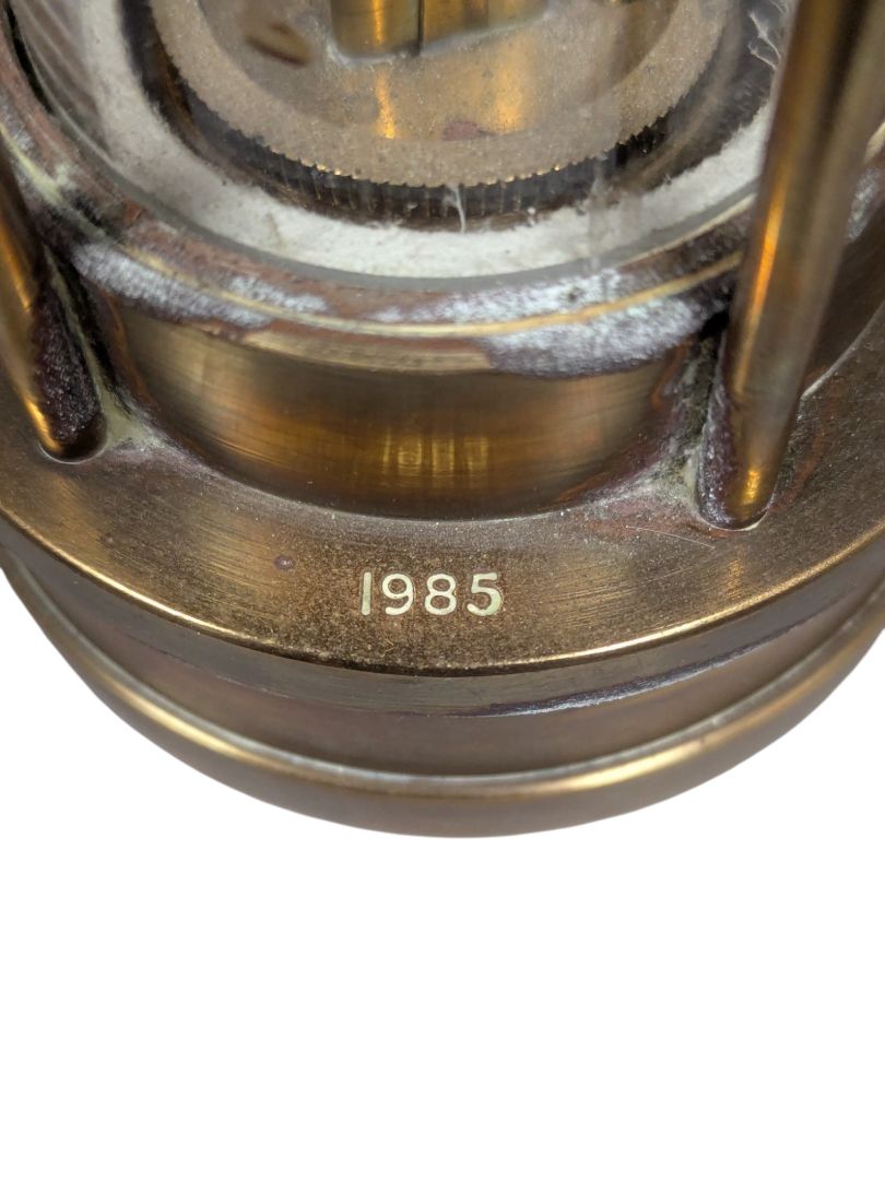 E. Thomas & Williams Cambrian Brass Miners Lamp – 1985 Wales U.K.