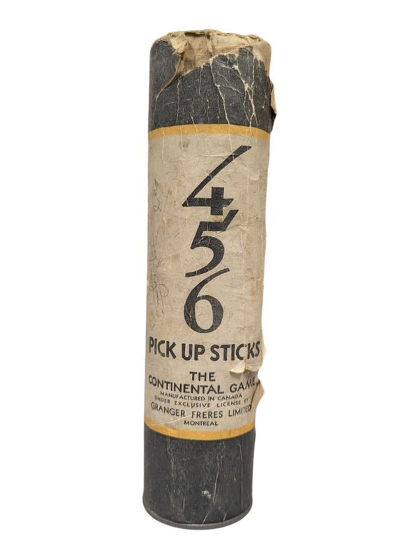 Vintage “4½ Pick Up Sticks” Game Granger Frères Ltd., Montreal w/ Tube