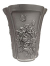 Royal Selangor Pewter Floral Relief Vase – Dragonfly & Botanical Motif