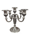 WMF Pewter 5-Arm Candelabra – Rembrandt Series Figural Base