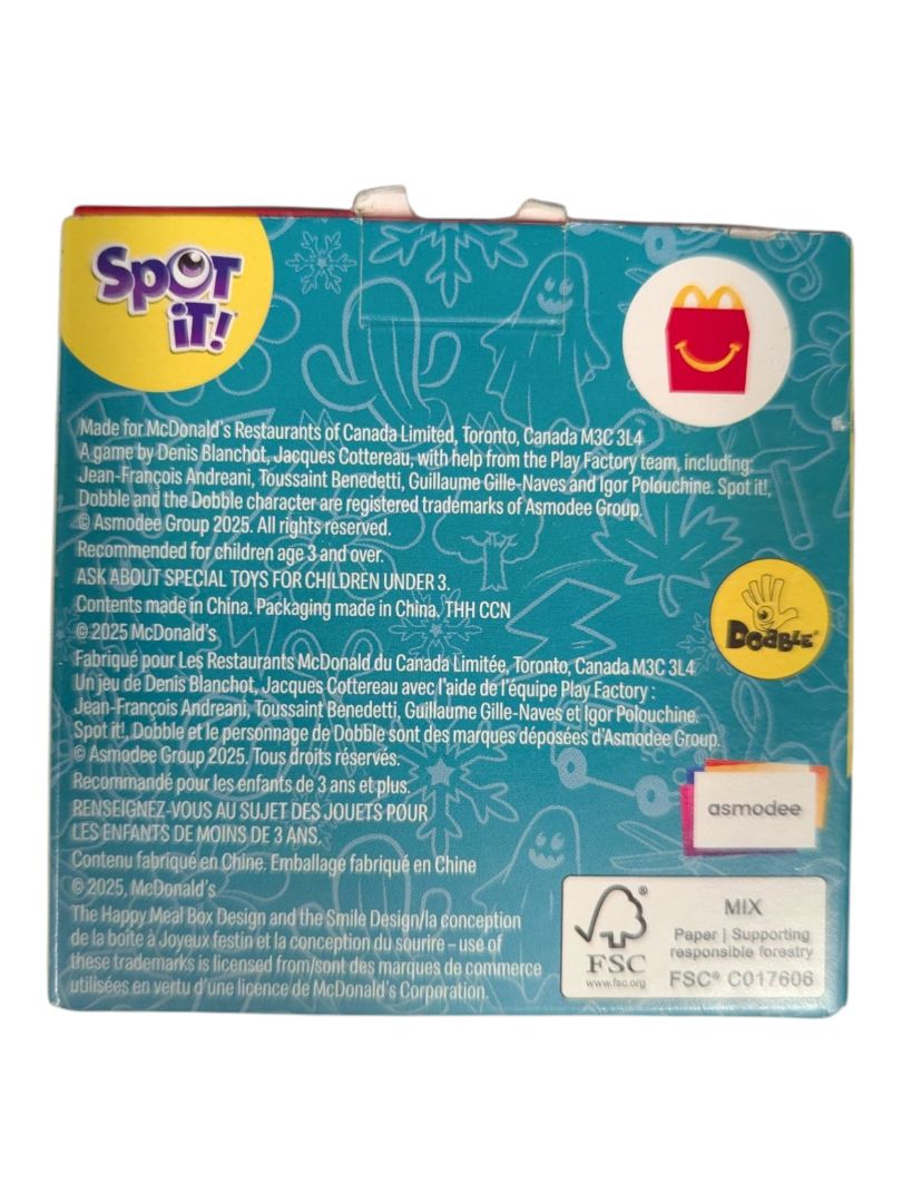 Spot It! Camping Edition McDonald’s Promo Card Game