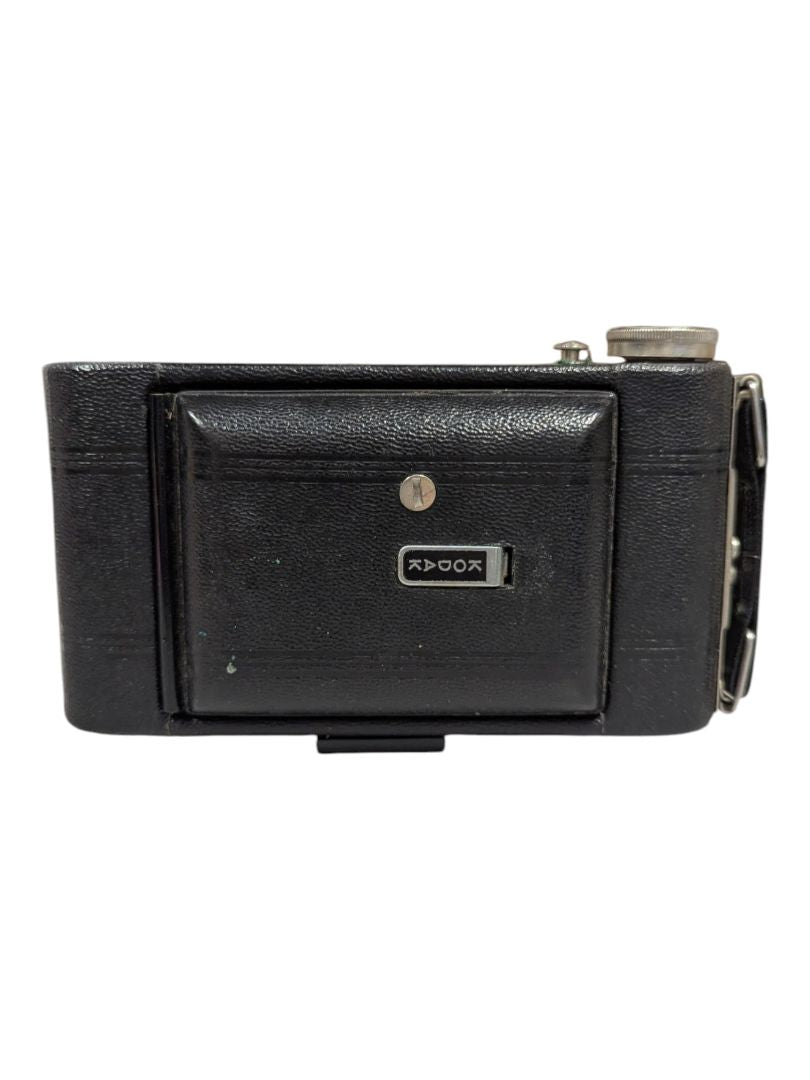 Vintage Kodak Folding Camera with Leather Carry Case