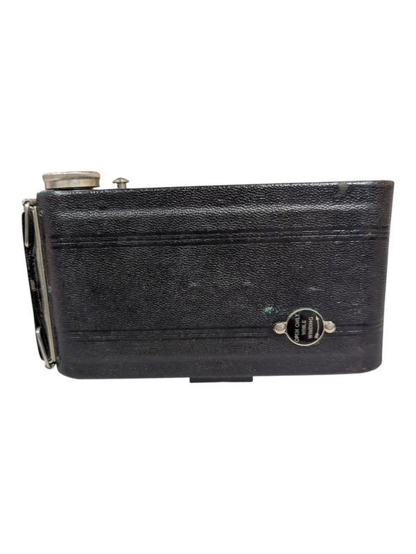 Vintage Kodak Folding Camera with Leather Carry Case
