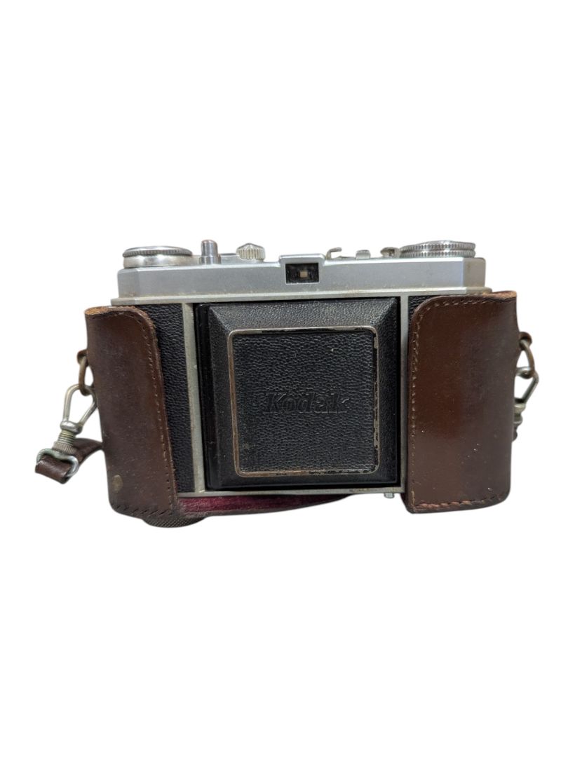 Vintage Kodak Retina Ia 35mm Camera with Original Leather Case