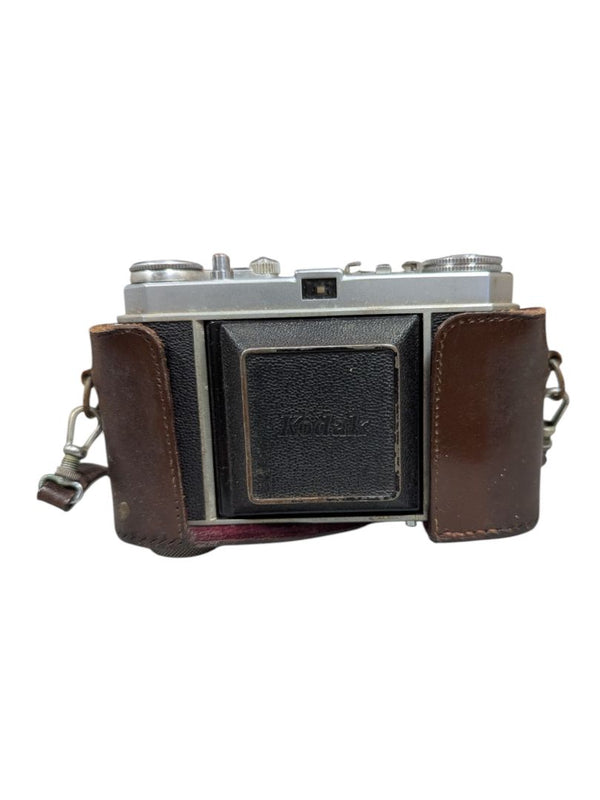 Vintage Kodak Retina Ia 35mm Camera with Original Leather Case