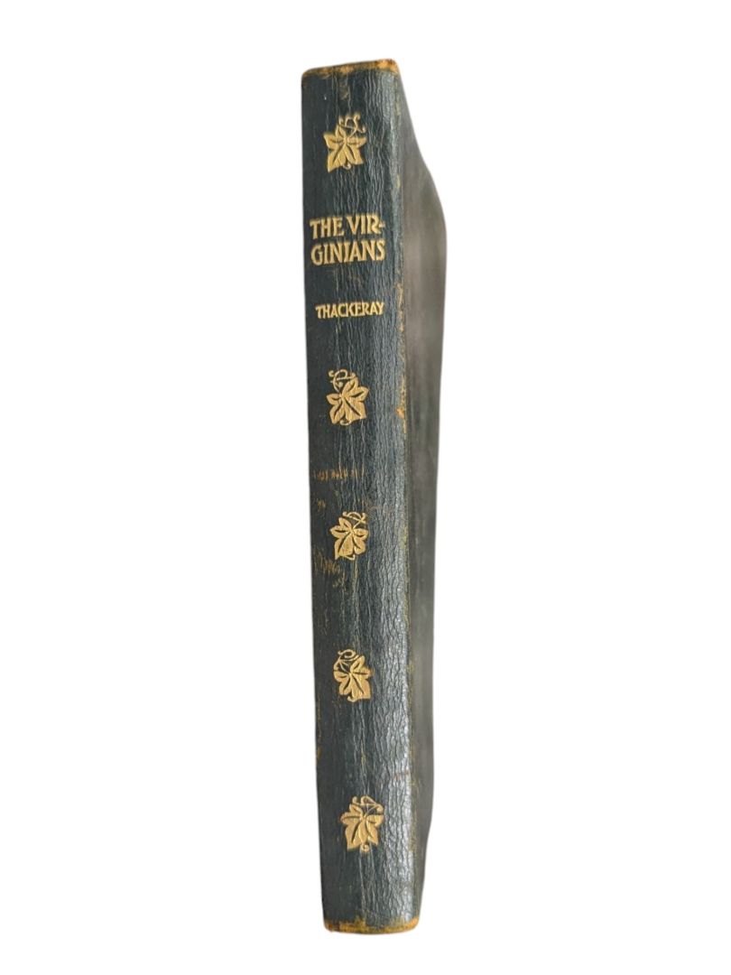 The Virginians by Thackeray - 1904 Antique Leather-Bound Edition