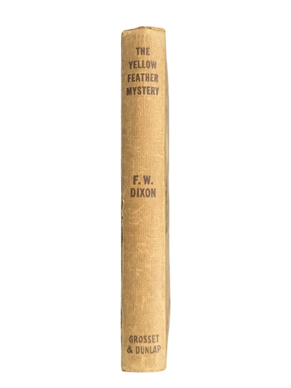 Hardy Boys: The Yellow Feather Mystery - 1953 Grosset & Dunlap Edition
