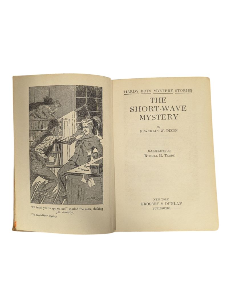 The Short-Wave Mystery – Hardy Boys Vintage Hardcover Book