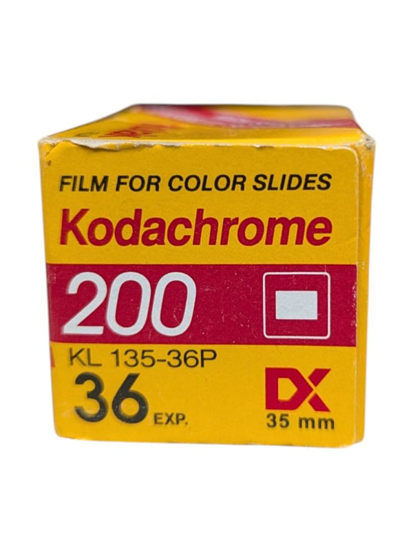 Vintage Kodak 35mm Film Lot – Kodachrome 200 & Plus-X Pan Rolls w/ Box