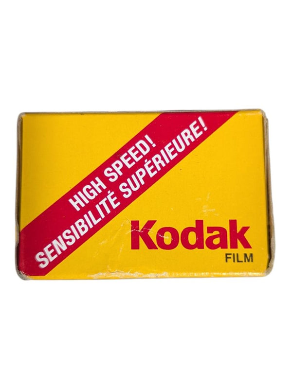 Vintage Kodak 35mm Film Lot – Kodachrome 200 & Plus-X Pan Rolls w/ Box