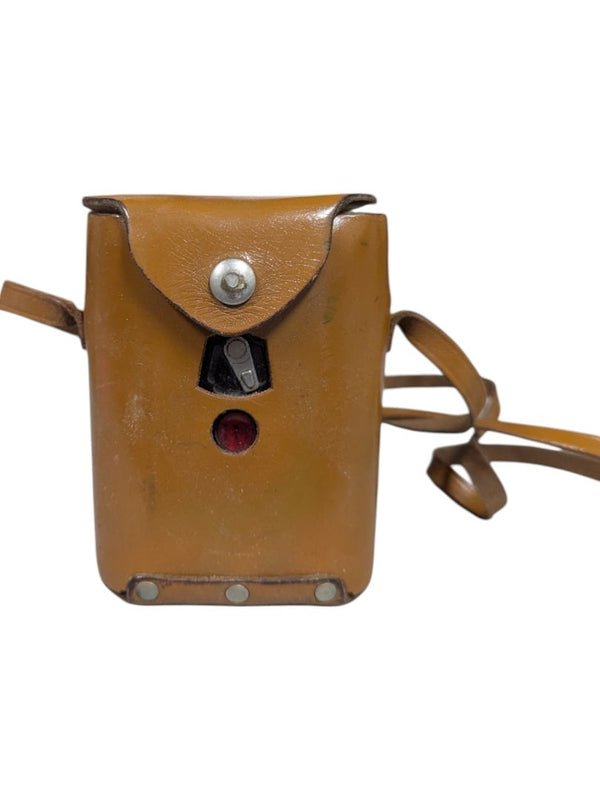 Kodak Brownie Reflex Synchro Model Camera w/ Original Leather Case