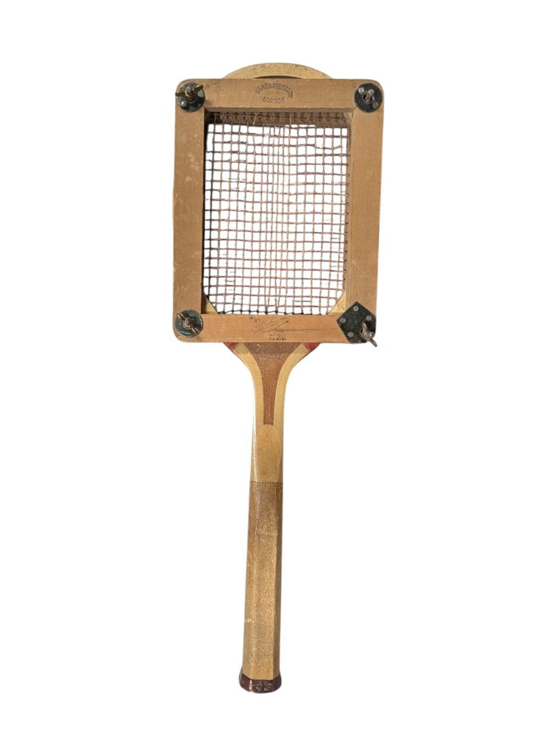 Slazenger “The Stadium” S&S Wooden Tennis Racket