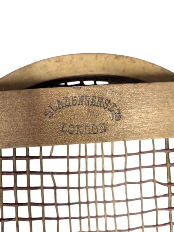 Slazenger “The Stadium” S&S Wooden Tennis Racket
