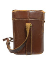 Vintage Leather Camera Case with Kodak Slides & Flashbulbs
