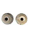 Chinese Cloisonné & Porcelain Salt & Pepper Shakers