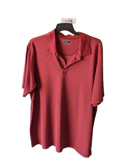 Bollé Men’s Performance Polo Shirt – Red, Size XL