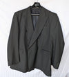 Protocol Double-Breasted Men's Black Blazer Formal Tailored Jacket Size 46