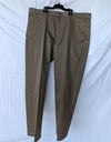 Haggar 1926 Men’s Classic Dress Pants – Taupe/Brown Trousers (40x32)