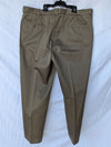 Haggar 1926 Men’s Classic Dress Pants – Taupe/Brown Trousers (40x32)