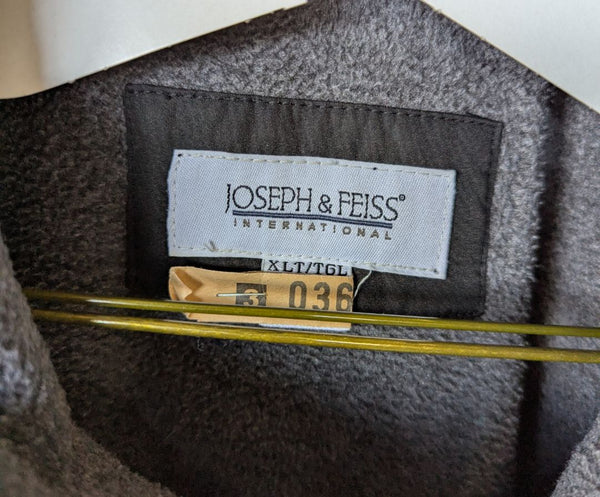 Joseph & Feiss International Men’s Black Insulated Jacket – Size XLT