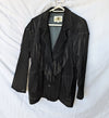 The Best Leather Co. Vintage Black Suede Fringe Leather Jacket – Western Style, Size Small