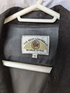 The Best Leather Co. Vintage Black Suede Fringe Leather Jacket – Western Style, Size Small