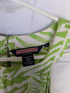 Vineyard Vines by Shep & Ian Tropical Leaf Print Silk Shift Dress – Size 6