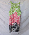 Vineyard Vines by Shep & Ian Tropical Leaf Print Silk Shift Dress – Size 6