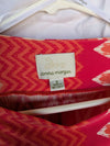Donna Morgan by SM Coral & Pink Geometric Print Shift Dress – Size 8