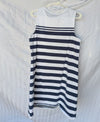 Vineyard Vines Navy & White Striped Sleeveless Shift Dress – Size M