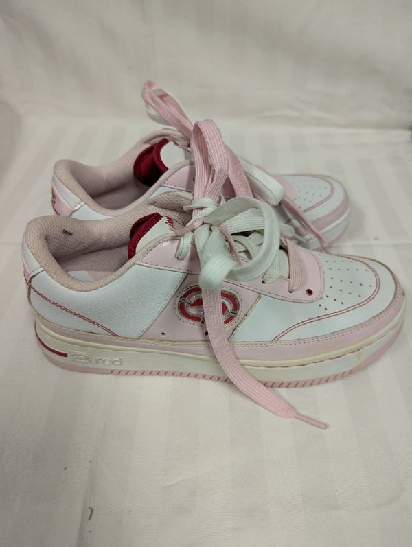 Ecko Red by Marc Ecko Women’s Cartel-Van Ness Sneakers – Pink/White – Size US 8 with Box