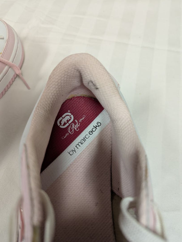 Ecko Red by Marc Ecko Women’s Cartel-Van Ness Sneakers – Pink/White – Size US 8 with Box
